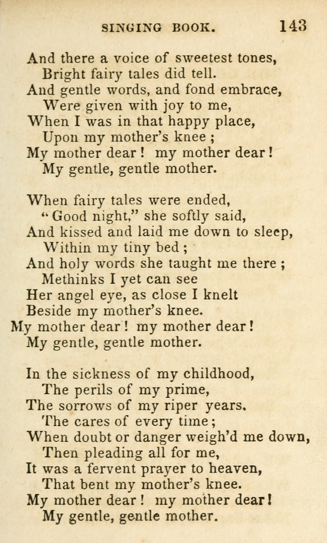 The Public School Singing Book: a collection of original and other songs, odes, hymns, anthems, and chants used in the various public schools page 149