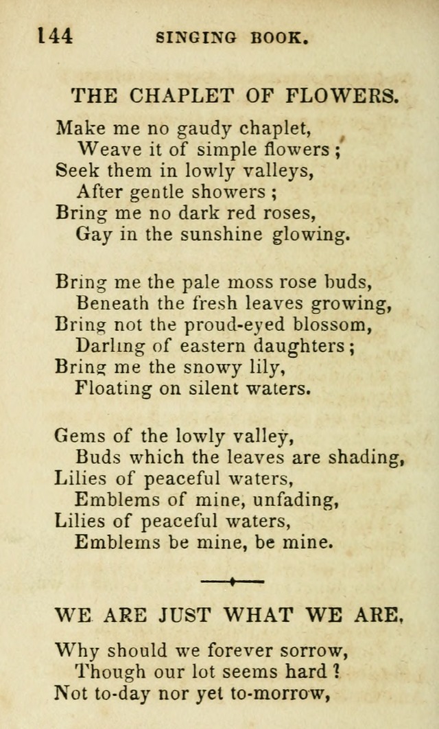 The Public School Singing Book: a collection of original and other songs, odes, hymns, anthems, and chants used in the various public schools page 150