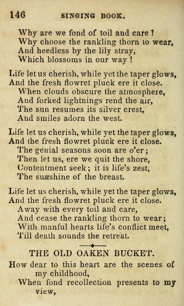 The Public School Singing Book: a collection of original and other songs, odes, hymns, anthems, and chants used in the various public schools page 152