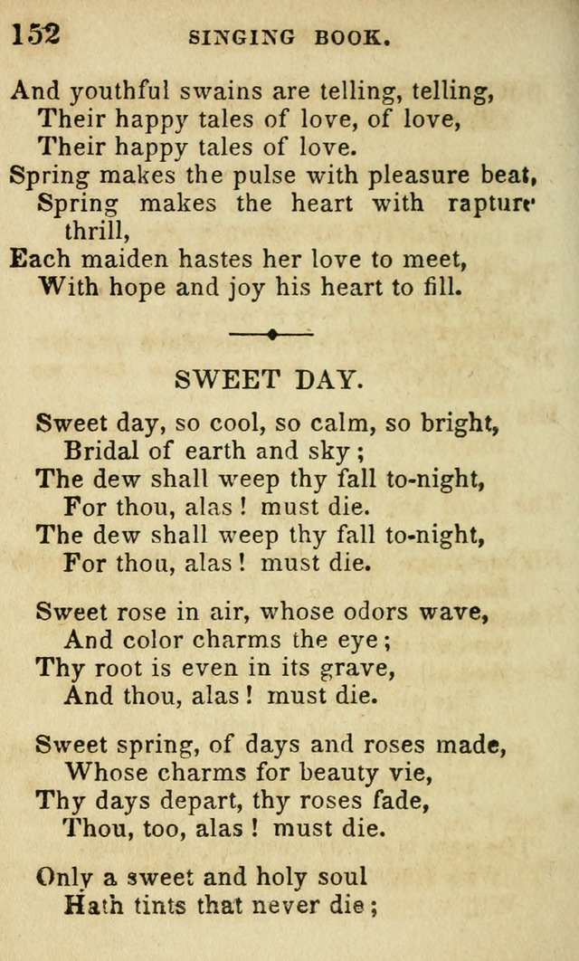 The Public School Singing Book: a collection of original and other songs, odes, hymns, anthems, and chants used in the various public schools page 158