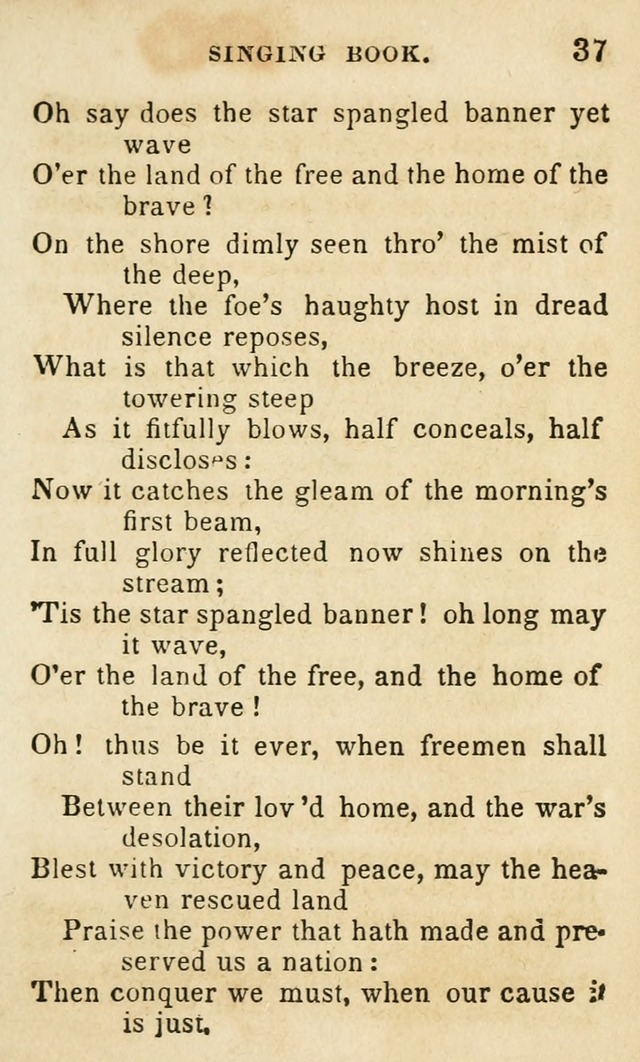 The Public School Singing Book: a collection of original and other songs, odes, hymns, anthems, and chants used in the various public schools page 41