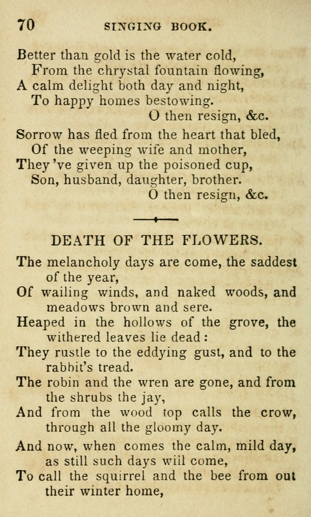 The Public School Singing Book: a collection of original and other songs, odes, hymns, anthems, and chants used in the various public schools page 74