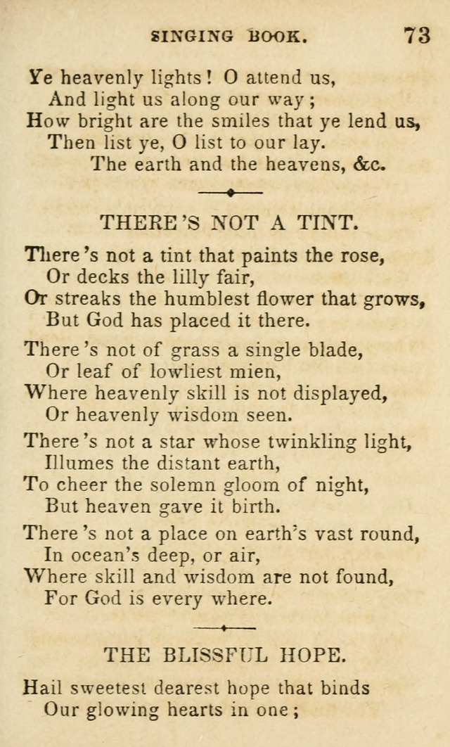 The Public School Singing Book: a collection of original and other songs, odes, hymns, anthems, and chants used in the various public schools page 77