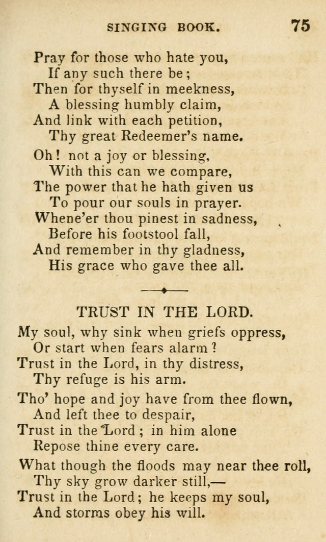 The Public School Singing Book: a collection of original and other songs, odes, hymns, anthems, and chants used in the various public schools page 79