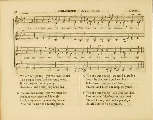 Plymouth Sabbath School Collection: or, Hymns and Tunes page 28