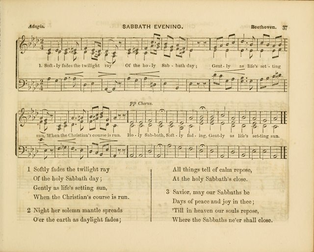 Plymouth Sabbath School Collection: or, Hymns and Tunes page 37