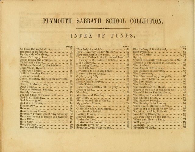 Plymouth Sabbath School Collection: or, Hymns and Tunes page 96