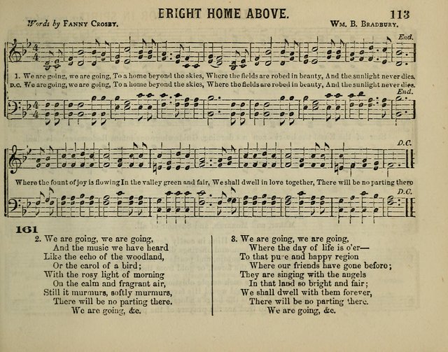 The Plymouth Sabbath School Collection of Hymns and Tunes page 113