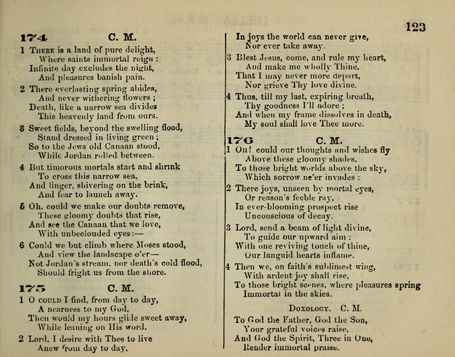 The Plymouth Sabbath School Collection of Hymns and Tunes page 123