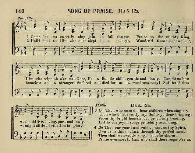 The Plymouth Sabbath School Collection of Hymns and Tunes page 140