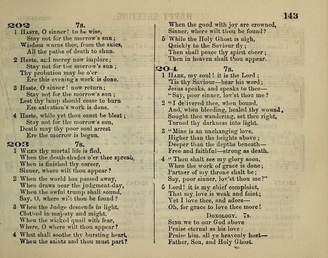 The Plymouth Sabbath School Collection of Hymns and Tunes page 143