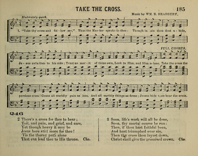 The Plymouth Sabbath School Collection of Hymns and Tunes page 185