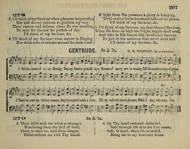 The Plymouth Sabbath School Collection of Hymns and Tunes page 207