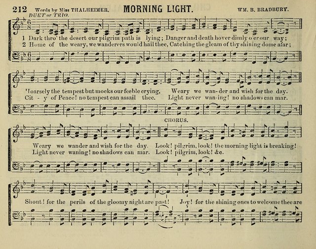 The Plymouth Sabbath School Collection of Hymns and Tunes page 212