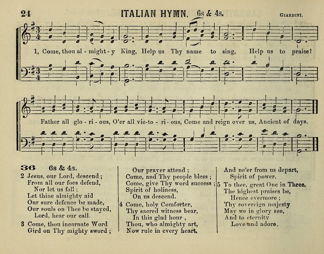 The Plymouth Sabbath School Collection of Hymns and Tunes page 24