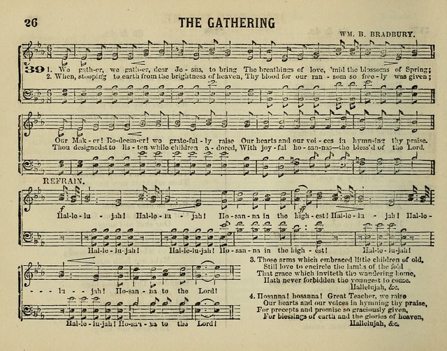 The Plymouth Sabbath School Collection of Hymns and Tunes page 26