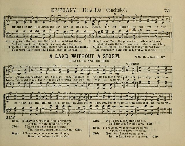 The Plymouth Sabbath School Collection of Hymns and Tunes page 75