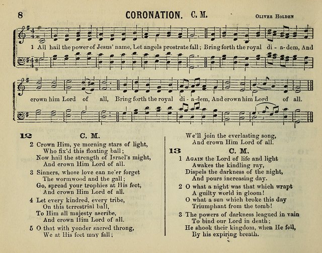 The Plymouth Sabbath School Collection of Hymns and Tunes page 8