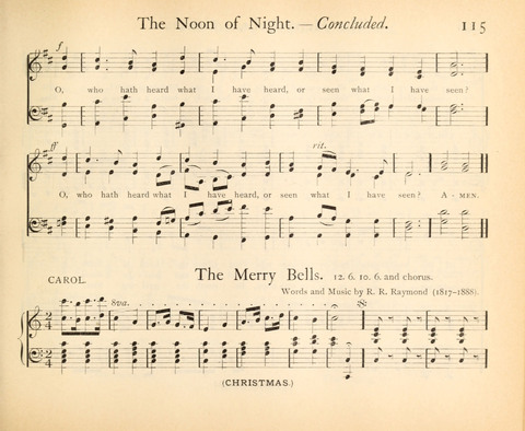 Plymouth Sunday-School Hymnal: for use in schools, prayer-meetings, and missions page 115