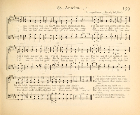 Plymouth Sunday-School Hymnal: for use in schools, prayer-meetings, and missions page 159