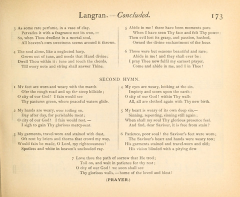 Plymouth Sunday-School Hymnal: for use in schools, prayer-meetings, and missions page 173