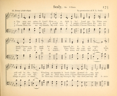 Plymouth Sunday-School Hymnal: for use in schools, prayer-meetings, and missions page 175