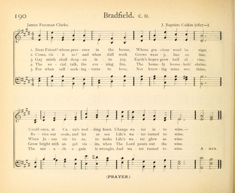 Plymouth Sunday-School Hymnal: for use in schools, prayer-meetings, and missions page 190