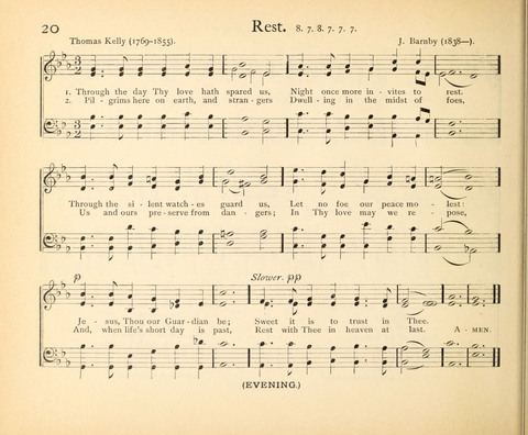 Plymouth Sunday-School Hymnal: for use in schools, prayer-meetings, and missions page 20