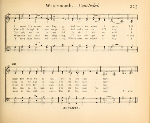 Plymouth Sunday-School Hymnal: for use in schools, prayer-meetings, and missions page 225