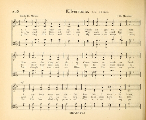 Plymouth Sunday-School Hymnal: for use in schools, prayer-meetings, and missions page 228