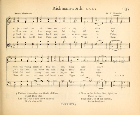 Plymouth Sunday-School Hymnal: for use in schools, prayer-meetings, and missions page 237