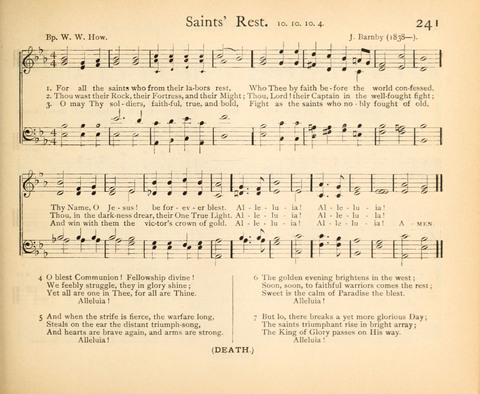 Plymouth Sunday-School Hymnal: for use in schools, prayer-meetings, and missions page 241