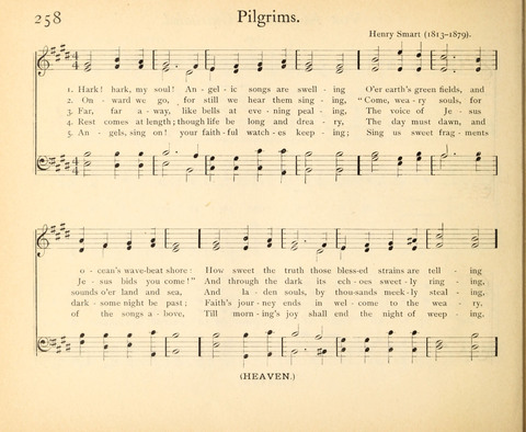 Plymouth Sunday-School Hymnal: for use in schools, prayer-meetings, and missions page 258