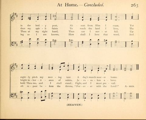 Plymouth Sunday-School Hymnal: for use in schools, prayer-meetings, and missions page 263