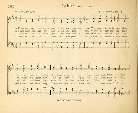 Plymouth Sunday-School Hymnal: for use in schools, prayer-meetings, and missions page 282