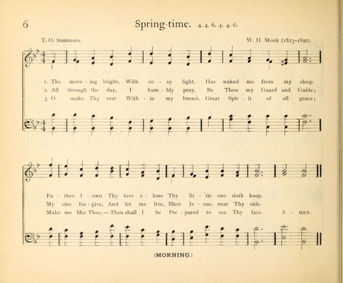 Plymouth Sunday-School Hymnal: for use in schools, prayer-meetings, and missions page 6