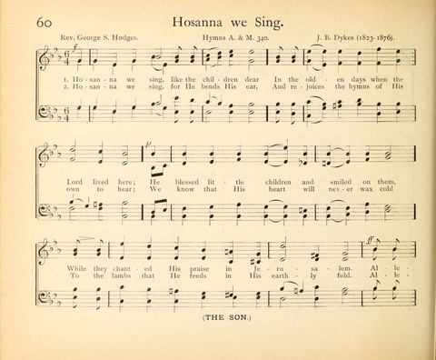 Plymouth Sunday-School Hymnal: for use in schools, prayer-meetings, and missions page 60