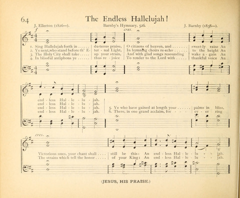 Plymouth Sunday-School Hymnal: for use in schools, prayer-meetings, and missions page 64