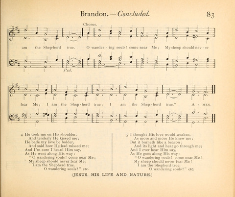 Plymouth Sunday-School Hymnal: for use in schools, prayer-meetings, and missions page 83