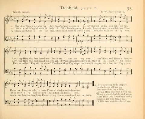 Plymouth Sunday-School Hymnal: for use in schools, prayer-meetings, and missions page 93