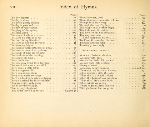 Plymouth Sunday-School Hymnal: for use in schools, prayer-meetings, and missions page xi