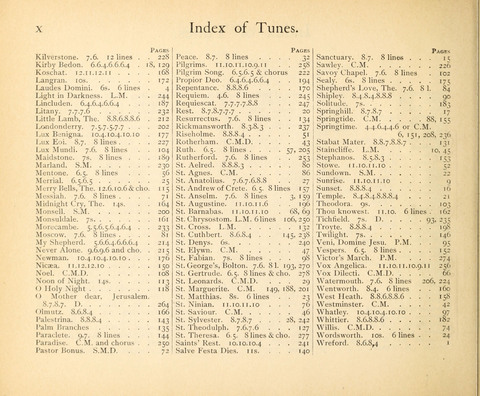 Plymouth Sunday-School Hymnal: for use in schools, prayer-meetings, and missions page xiii