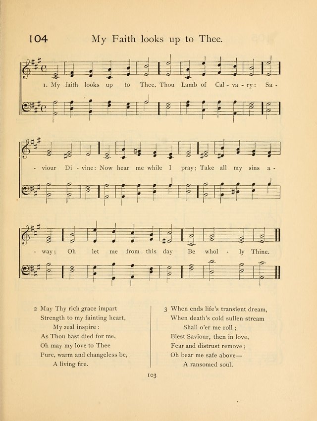 Pilgrim Songs: for the Sunday School page 103