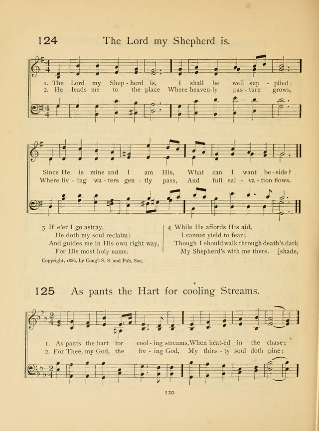 Pilgrim Songs: for the Sunday School page 120