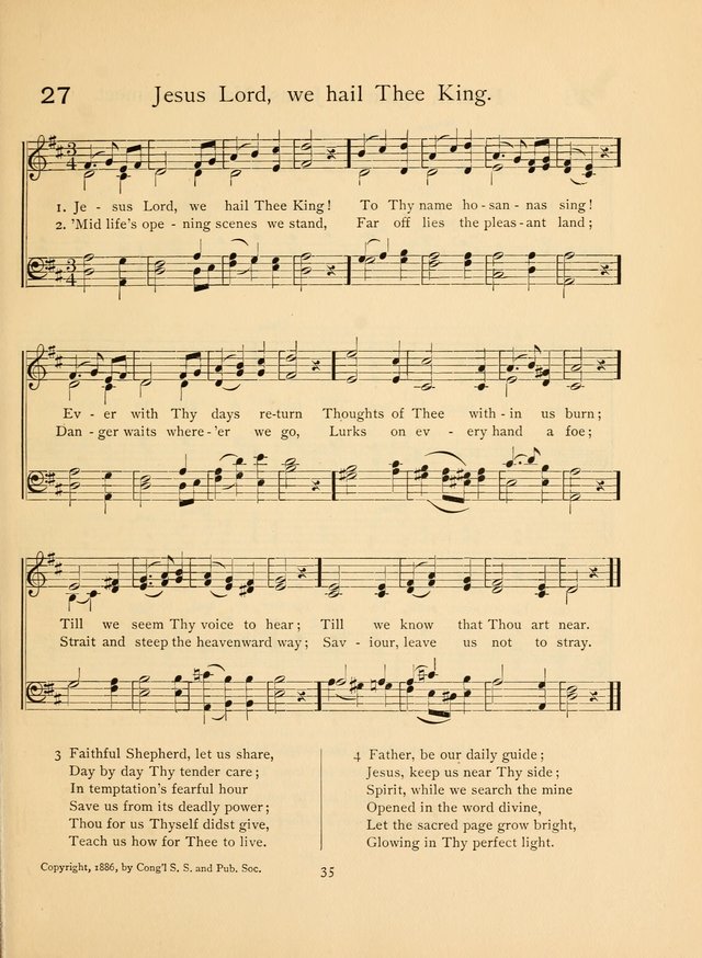 Pilgrim Songs: for the Sunday School page 35