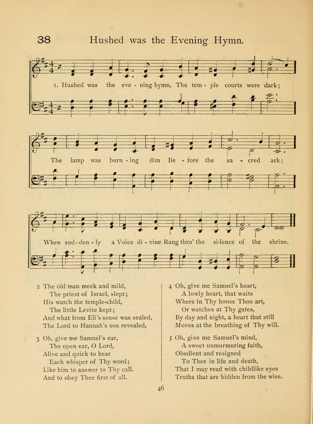 Pilgrim Songs: for the Sunday School page 46