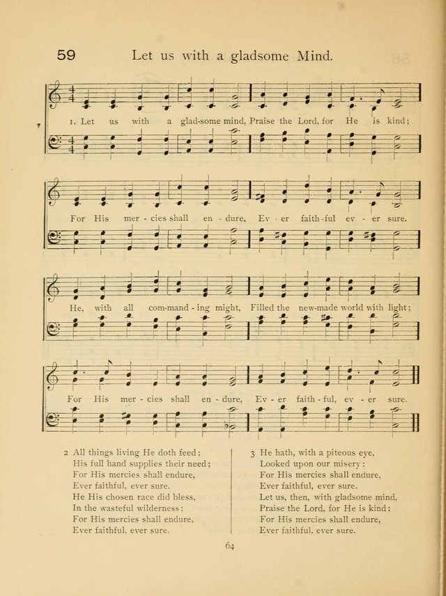 Pilgrim Songs: for the Sunday School page 64