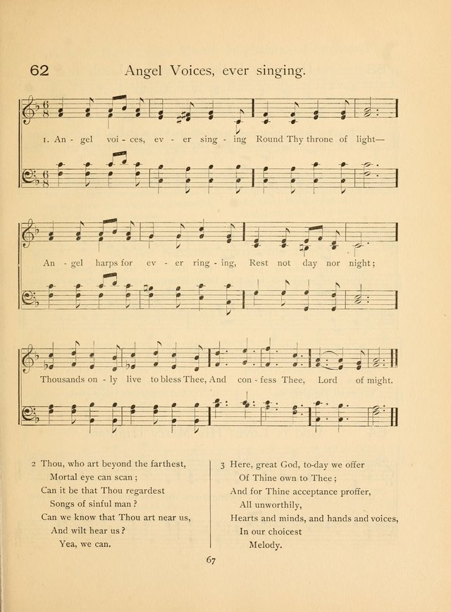 Pilgrim Songs: for the Sunday School page 67