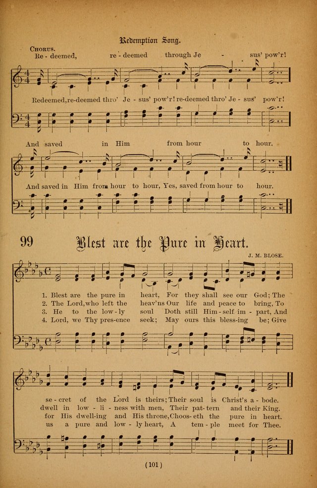 The Portfolio of Sunday School Songs page 101