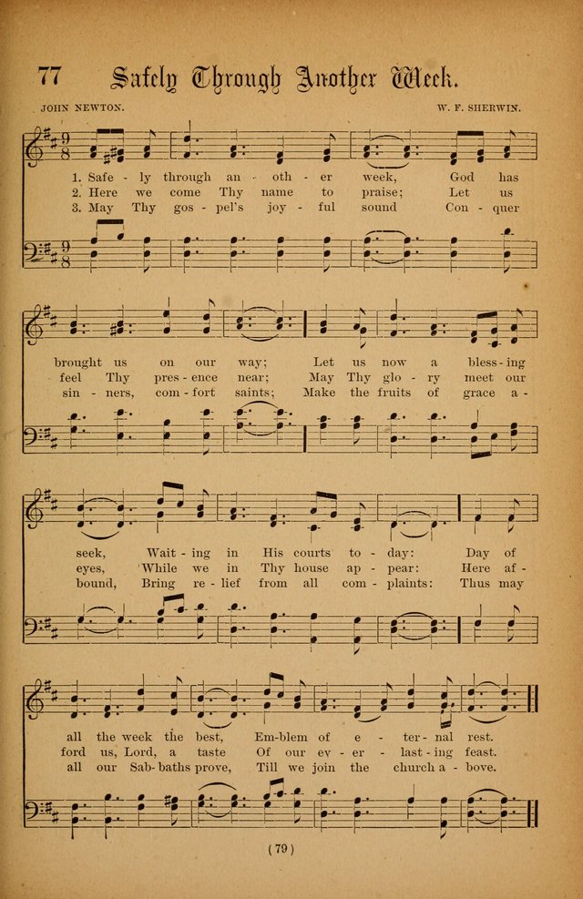 The Portfolio of Sunday School Songs page 79